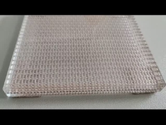 Cuadrícula de vidrio laminado duradero de cobre de 5 mm de espesor para edificios de gran altura