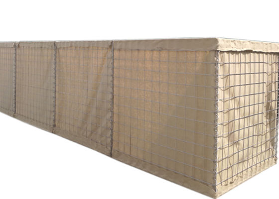 Diámetro de alambre militar de Gabion 4m m 5m m de la pared del bastión de Gabion Hesco