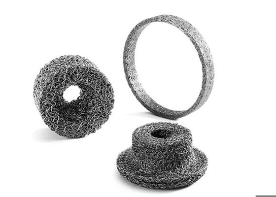 Malla de alambre hecha punto comprimida de Mesh Sealing Stainless Steel Knitted del alambre de cobre