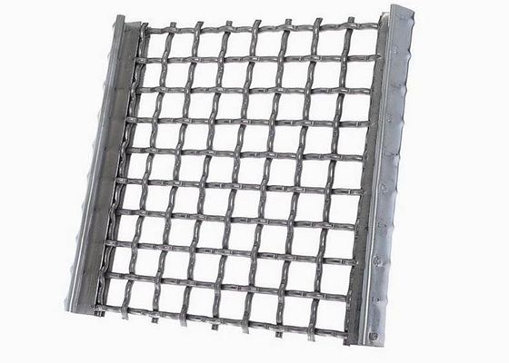 Cuadrados de malla de pantalla vibrante 1 mm-100 mm de apertura de acero de alta resistencia