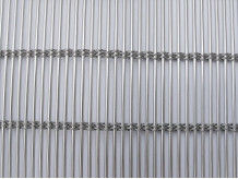Cintas de metal flexible de alambre tejido para decoración interior y exterior