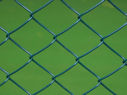 Seguridad eléctrica 1.8 M Vínil de revestimiento de cercas de enlace de cadena