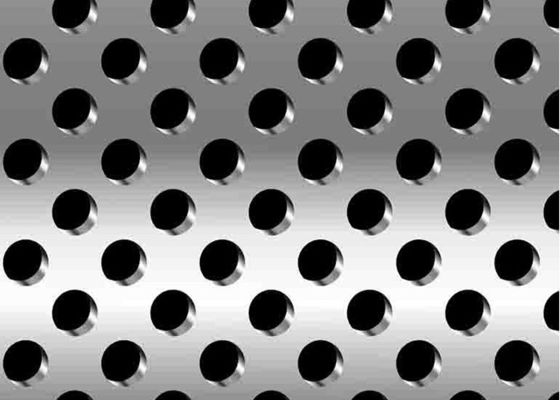 Hoja de metal perforada del agujero redondo para las fachadas constructivas, decoración interior, techos, paredes de división