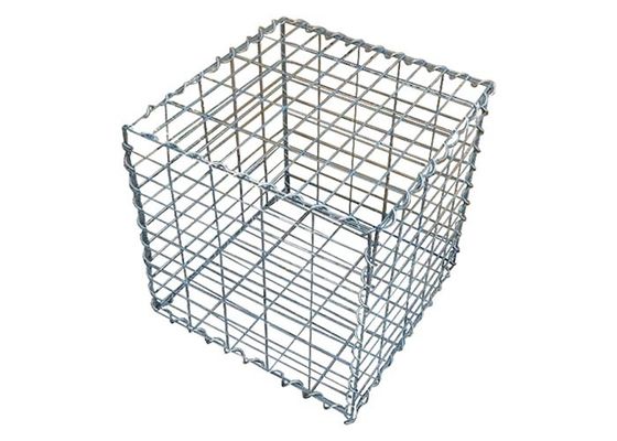 Galfan galvanizado soldó con autógena a Mesh Gabion Baskets Defense Gabion soldó con autógena la malla de alambre