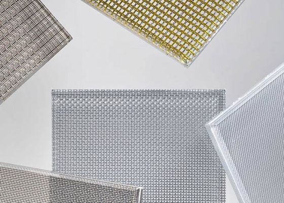 La tela laminó el vidrio, ató con alambre el vidrio, Mesh Brings Noble arquitectónico laminado y encanto elegante a los edificios