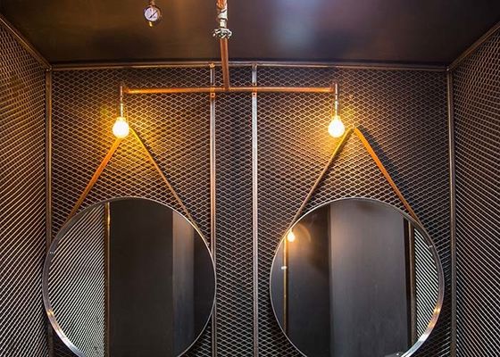 Los paneles ampliados del metal para los diseños internos interiores de la decoración de la pared