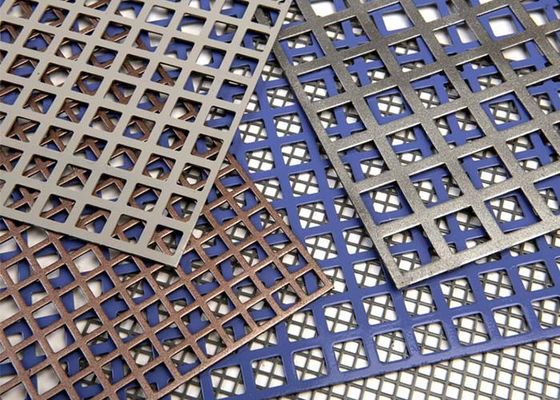 La pantalla perforada del metal de la perforación rectangular proporciona un área más de gran tirada para filtrar, la investigación y la ventilación