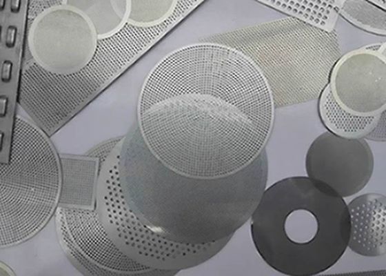 Malla perforada 10 – 635 Mesh With Wrapped Edge de la pantalla del filtro de discos
