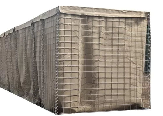 Diámetro de alambre militar de Gabion 4m m 5m m de la pared del bastión de Gabion Hesco