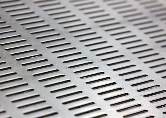 Hoja de acero inoxidable perforada – capacidad de peso y brillo excelentes para la decoración arquitectónica y ventilar