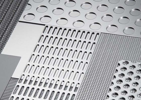 Hoja de acero inoxidable perforada – capacidad de peso y brillo excelentes para la decoración arquitectónica y ventilar