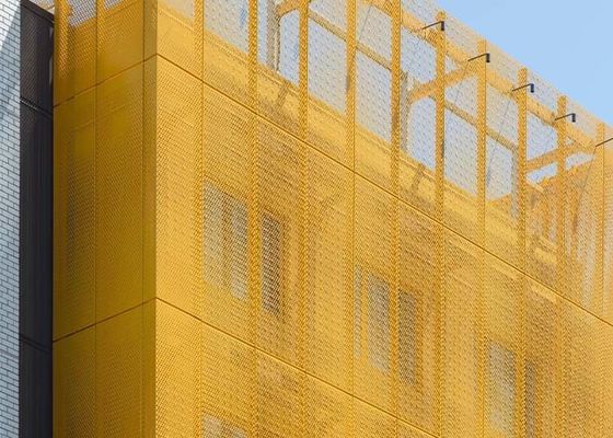 Combinación perforada de la fachada del edificio del metal de función y de estética para el diseño arquitectónico de la fachada