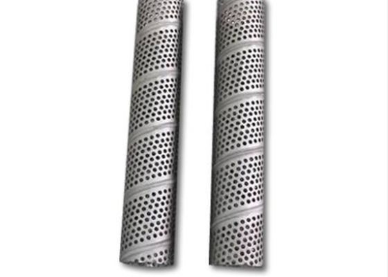 Pantalla de filtro inoxidable perforada del tubo del espiral Mesh Drainage Wire Mesh