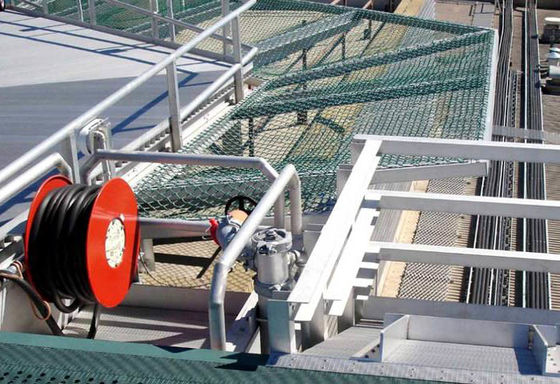 fuerza de alta resistencia neta de seguridad del helipuerto de la alambrada de 316L SS