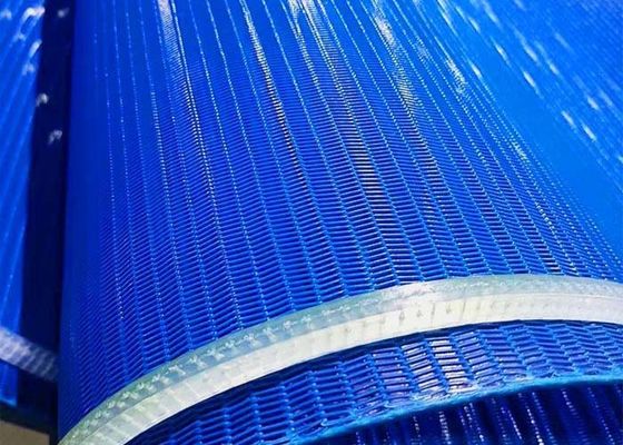 correa de Mesh Conveyor Belt Spiral Mesh del poliéster de 0.5m m a de 1.2m m para desecar