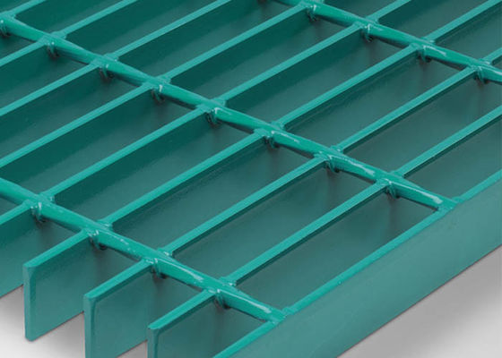 I Barras de acero de rejilla de rodamiento de 25x5x3 mm para plataformas industriales