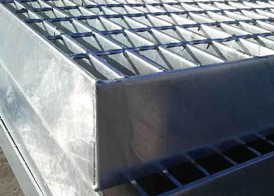 I Barras de acero de rejilla de rodamiento de 25x5x3 mm para plataformas industriales