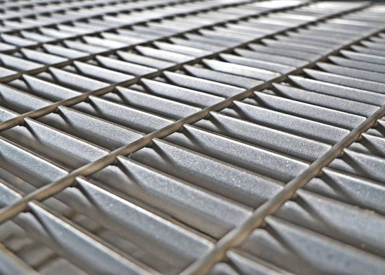 I Barras de acero de rejilla de rodamiento de 25x5x3 mm para plataformas industriales
