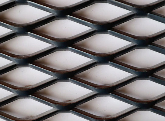 Acero de carbono suave galvanizado galvanizado expandió la hoja de diamante