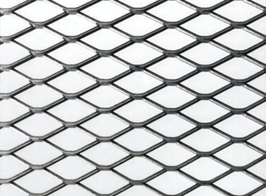 Acero de carbono suave galvanizado galvanizado expandió la hoja de diamante