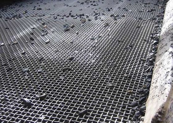0.71mm Crusher de acero de bajo carbono malla de pantalla para la minería