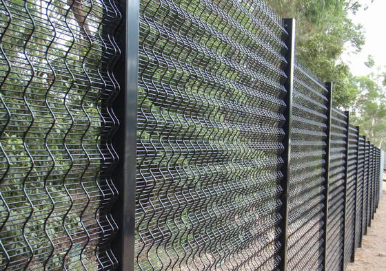 60 × 60 mm Puesta prensada 358 Valla de seguridad vigas horizontales en forma de V
