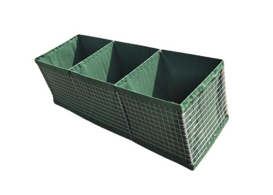 Bastión Defensivo 50 × 50 mm Barrera de gabión para defensa militar y protección contra inundaciones