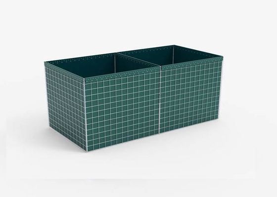 Bastión Defensivo 50 × 50 mm Barrera de gabión para defensa militar y protección contra inundaciones
