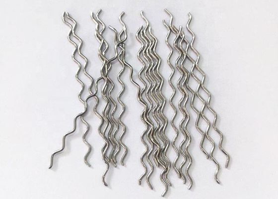 Refuerzo de fibra de acero redondo y encorvado 0,9 mm