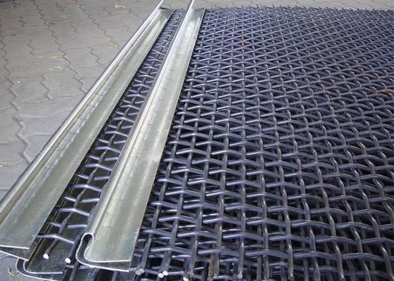 Cuadrados de malla de pantalla vibrante 1 mm-100 mm de apertura de acero de alta resistencia