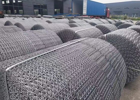6 8 10 Cables de línea galvanizados con malla soldada para recubrimiento de peso de hormigón