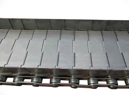 Cinturón transportador de placas de 2,0 mm galvanizado y sumergido en caliente