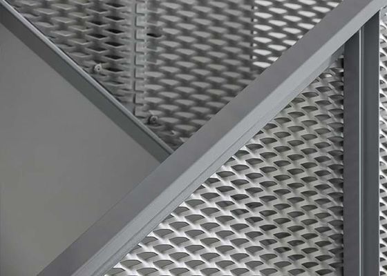 Acero inoxidable 304 1,5 mm Rejilla metálica expandida Paneles de relleno Seguridad Robusto Durable