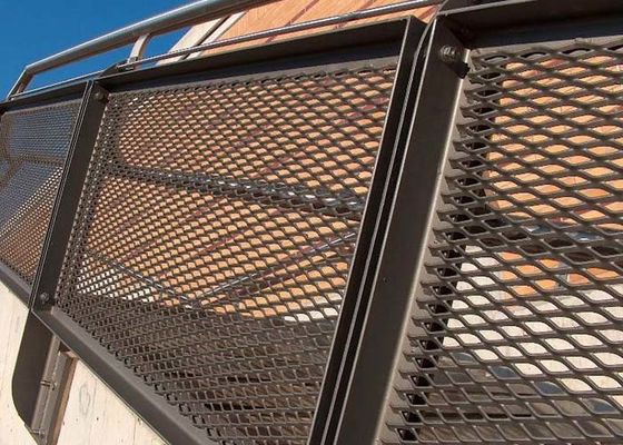 1.5 mm paneles de relleno de barandillas metálicas expandidas
