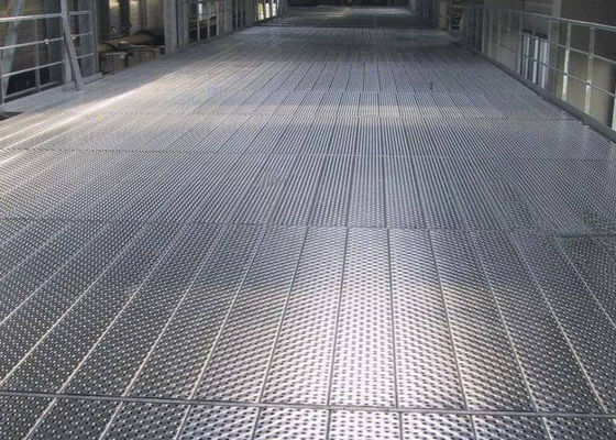 0.8mm agujero galvanizado agujero redondo lámina de metal perforada para fachadas de edificios