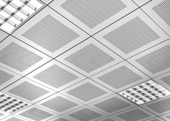 1.5 mm de espesor de aluminio perforado para techos metálicos monolíticos para remodelaciones