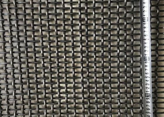 2.0mm Apertura de acero de alto carbono tejido de alambre de tela a prueba de desgaste en la industria química