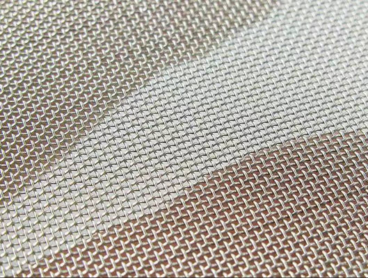 Acero inoxidable de pantalla plana 316L malla de alambre tejido Durabilidad cumple con la resistencia química