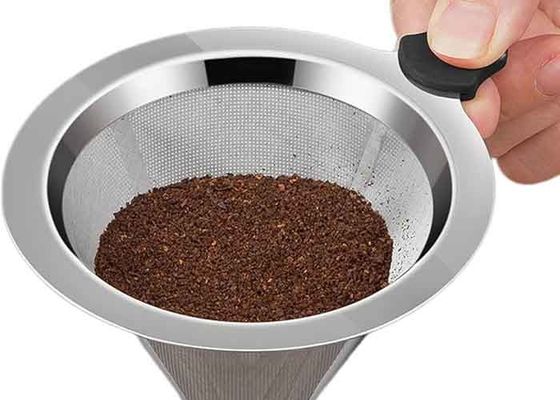 El filtro de café de acero inoxidable perfecto es bueno y saludable.