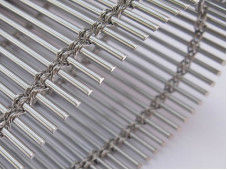Cintas de metal flexible de alambre tejido para decoración interior y exterior
