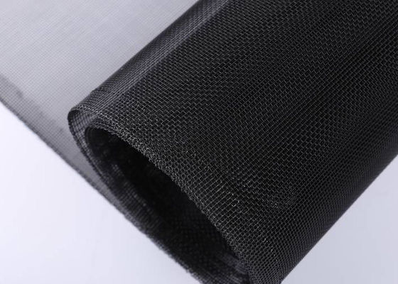 Círculos de ventanas de aluminio de color negro BWG32 BWG34 para mosquiteros