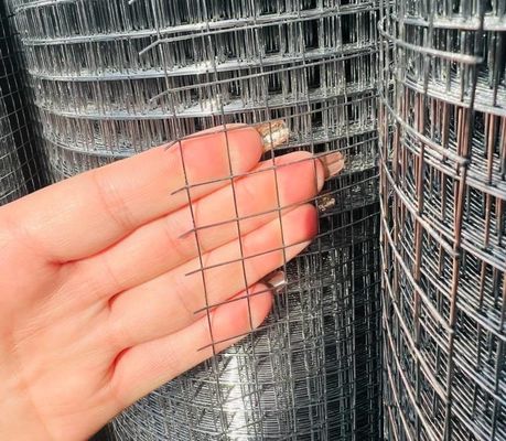 Revestido con PVC de aleación de aluminio malla de alambre de soldadura para soldadura de precisión longitud de rango 5-50m