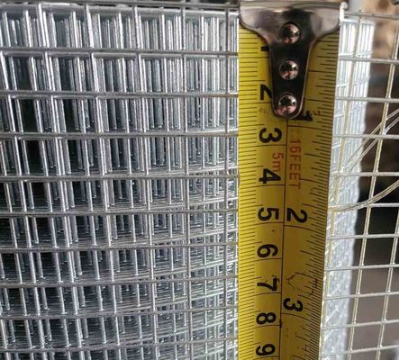 1 mm-10 mm de diámetro revestido con malla de alambre soldado para estructuras fuertes y duraderas