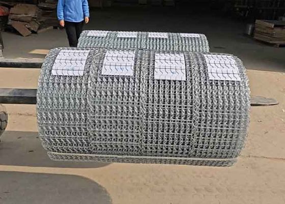 10 líneas de alambre galvanizado tubería de petróleo reforzada malla de alambre soldado para el mar