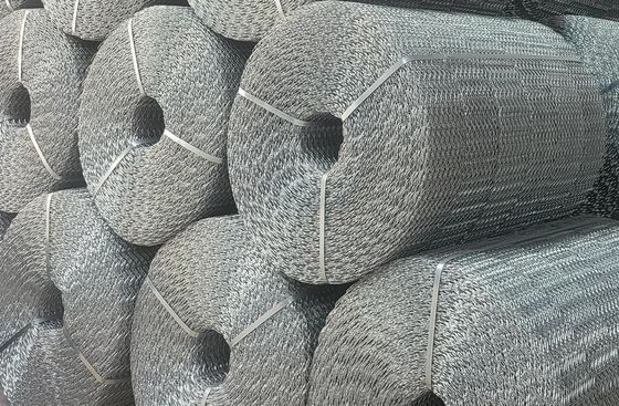 Línea de tuberías de alta resistencia a la tracción malla reforzada Erw acero al carbono Construcción fuerte duradera