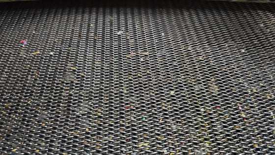 Cinta de tejido equilibrado de acero inoxidable 304, alambre en espiral de 0,8 mm