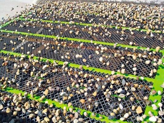 Mallas de minería de trabajo pesado que proporcionan alta resistencia a la tracción y alambre de acero resistente a la corrosión para soporte estructural de minería