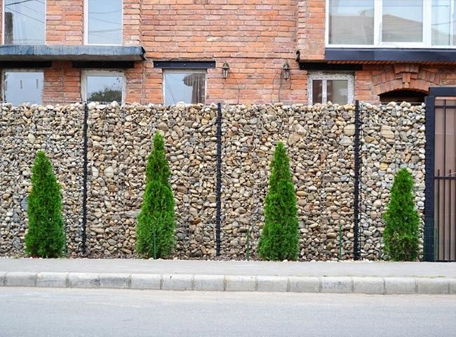 Cesta soldada con autógena del gabion para la pared residencial