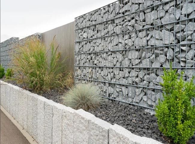 Cesta soldada con autógena del gabion para la pared de la visión